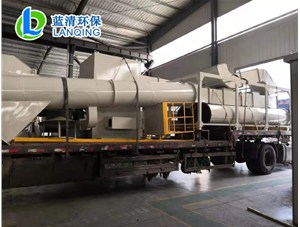 河北某公司除塵廢氣處理設備發貨