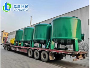 廣東茂名博賀污水處理廠過濾器設備發貨