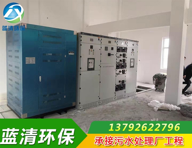 一萬噸大型污水處理廠提標改造安裝工程